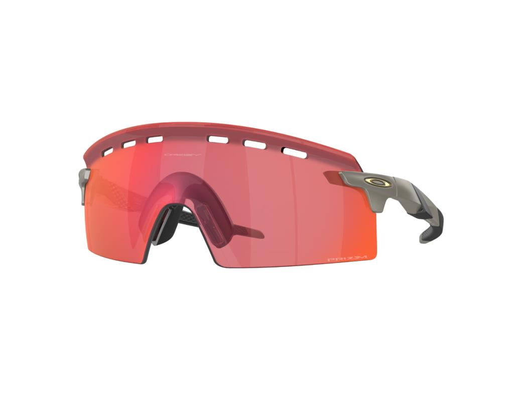 Oakley Encoder Strike Vented Güneş Gözlüğü 923508 Matte Onyx Prizm Trail Torch