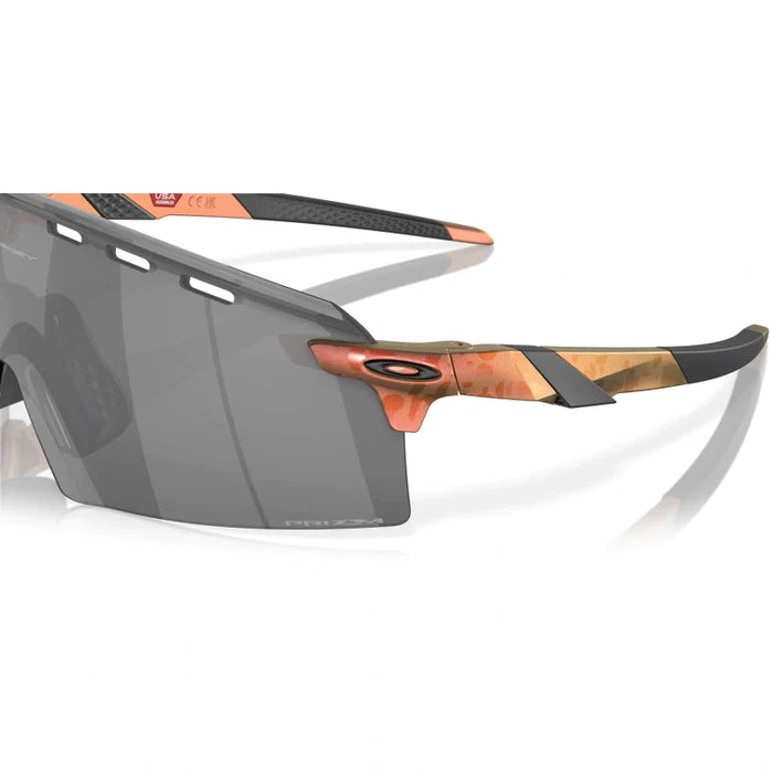 Oakley Encoder Strike Vented Güneş Gözlüğü 923512 Matte Red Gold Colorshift Prizm Black