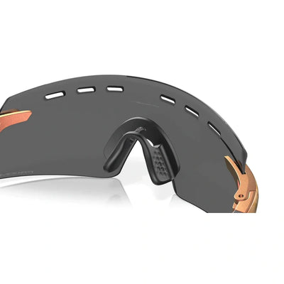 Oakley Encoder Strike Vented Sunglasses 923512 Matte Red Gold Colorshift Prizm Black