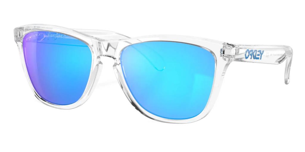 Oakley FrogSkins Güneş Gözlüğü Crystal Clear Prizm Sapphire