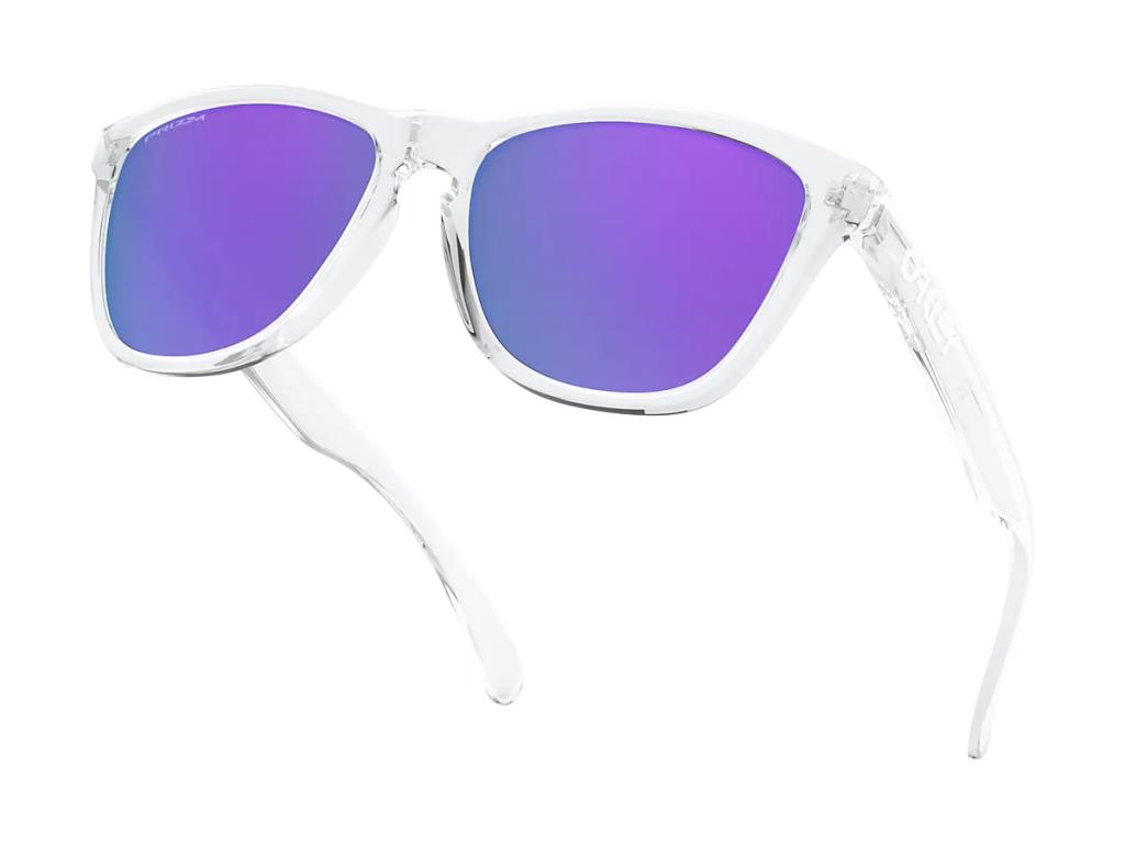 Oakley FrogSkins Güneş Gözlüğü Polished Clear Prizm Violet