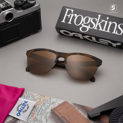 Oakley Frogskins Lite Güneş Gözlüğü Matte Brown Tortoise Prizm Brown Gradient 50 Ekartman
