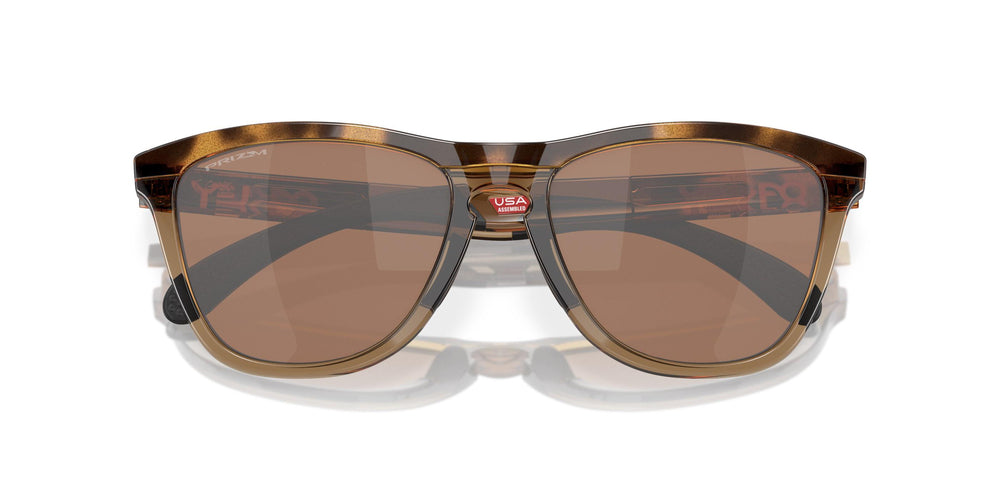 Oakley Frogskins Range Polarize Güneş Gözlüğü 928407 Brown Tort Brown Smoke Prizm Tunsten Polar