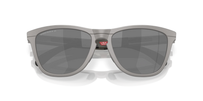 Oakley Frogskins Range Polarized Sunglasses 928423 Titanium Prizm Black Polar