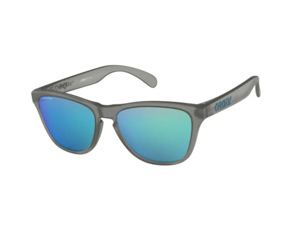 Oakley FrogSkins XS Genç Çocuk Güneş Gözlüğü J900605 Matte Grey Ink Prizm Sapphire