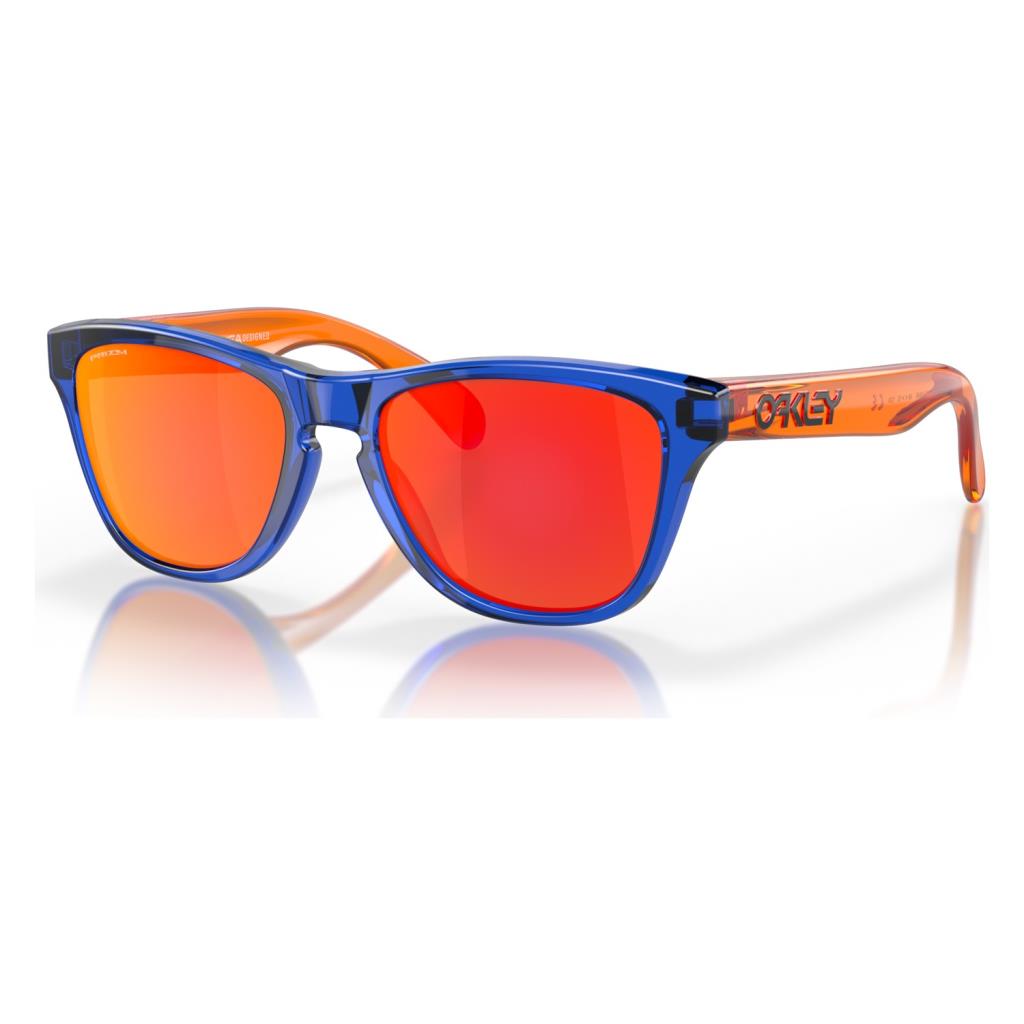 Oakley FrogSkins XXS Çocuk Güneş Gözlüğü J900906 Cyristal Blue Prizm Ruby