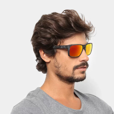 Солнцезащитные очки Oakley Holbrook Matte Black Camo Prizm Ruby