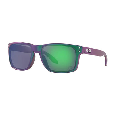Oakley Holbrook Sunglasses TLD Matte Purple Green Shift Prizm Jade 9102T4 TroyLee Design