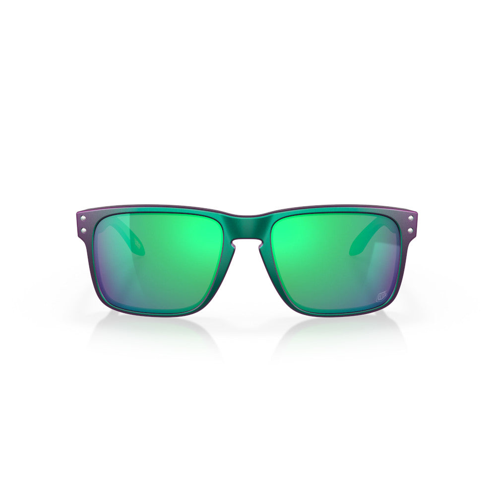 Солнцезащитные очки Oakley Holbrook TLD Matte Purple Green Shift Prizm Jade 9102T4 TroyLee Design