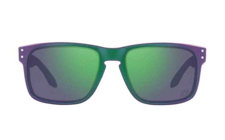 Солнцезащитные очки Oakley Holbrook TLD Matte Purple Green Shift Prizm Jade 9102T4 TroyLee Design