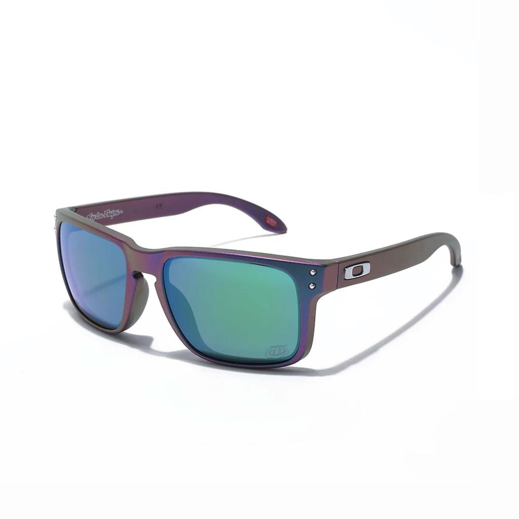 Солнцезащитные очки Oakley Holbrook TLD Matte Purple Green Shift Prizm Jade 9102T4 TroyLee Design