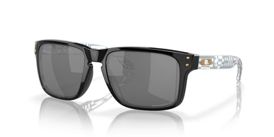 Oakley Holbrook Polarized Sunglasses 9102Y7 Black Prizm Black Polar