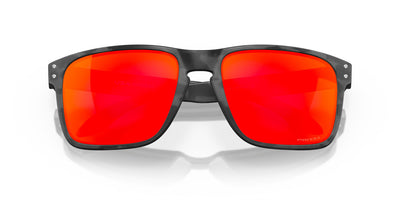 Oakley Holbrook XL Sunglasses 941729 Matte Black Camoflauge Prizm Ruby