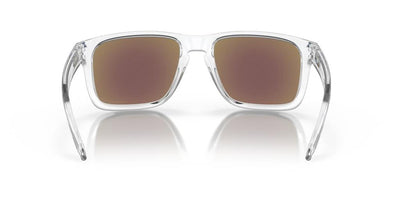 Oakley Holbrook XL Sunglasses Polished Clear Prizm Sapphr Irid Polar