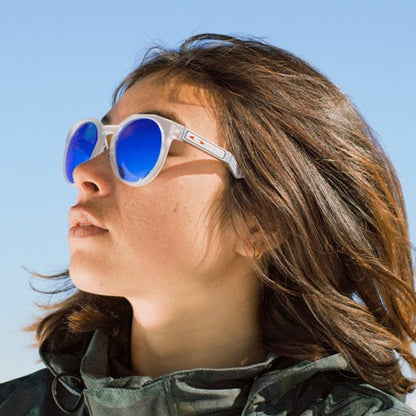 Oakley HSTN Sunglasses Matte Carbon Prizm Tungsten