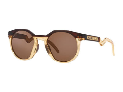 Oakley HSTN Kylian Mbappé Signed Sunglasses Dark Amber/Light Curry Prizm Tungsten