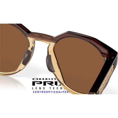 Oakley HSTN Kylian Mbappé Signed Sunglasses Dark Amber/Light Curry Prizm Tungsten