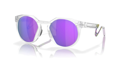 Oakley HSTN Metal Güneş Gözlüğü 927902 Matte Clear Prizm Violet