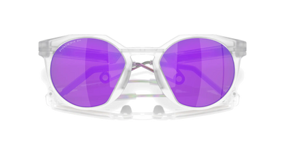 Oakley HSTN Metal Güneş Gözlüğü 927902 Matte Clear Prizm Violet