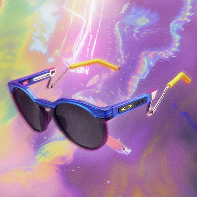 Oakley HSTN METAL Güneş Gözlüğü 927906 Trans Crystal Blue Prizm Black