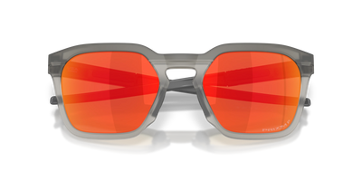 Oakley HSTN SQ 2.0 Polarize Güneş Gözlüğü 955506 Matte Grey Smoke Prizm Ruby Polarized