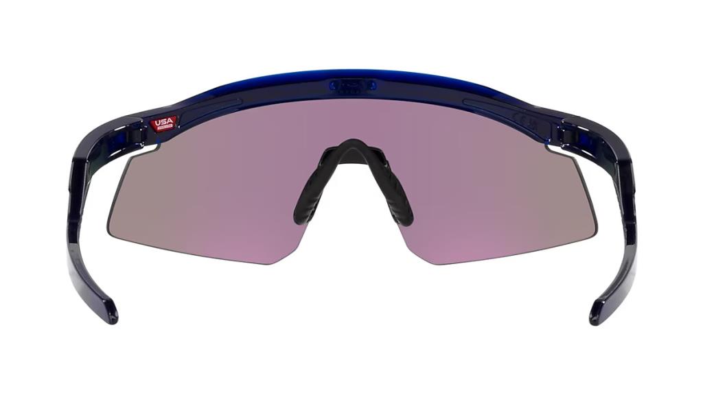 Велосипедные солнцезащитные очки Oakley Hydra полупрозрачные синие Prizm Jade 922907