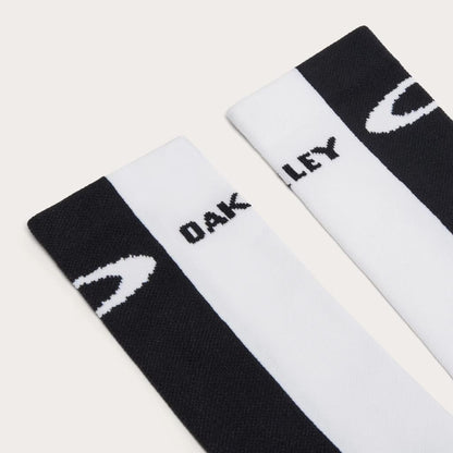 Oakley Icon Road Short Socks Short Cycling Socks FOS901235 104 White Black