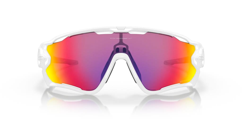 Oakley Jawbreaker Bisiklet Güneş Gözlüğü Polished White Prizm Road