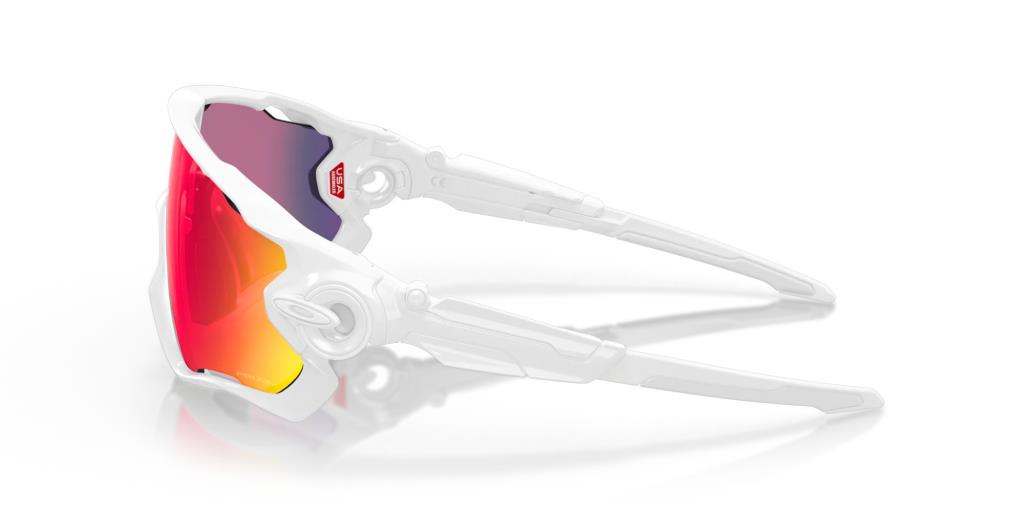 Oakley Jawbreaker Bisiklet Güneş Gözlüğü Polished White Prizm Road