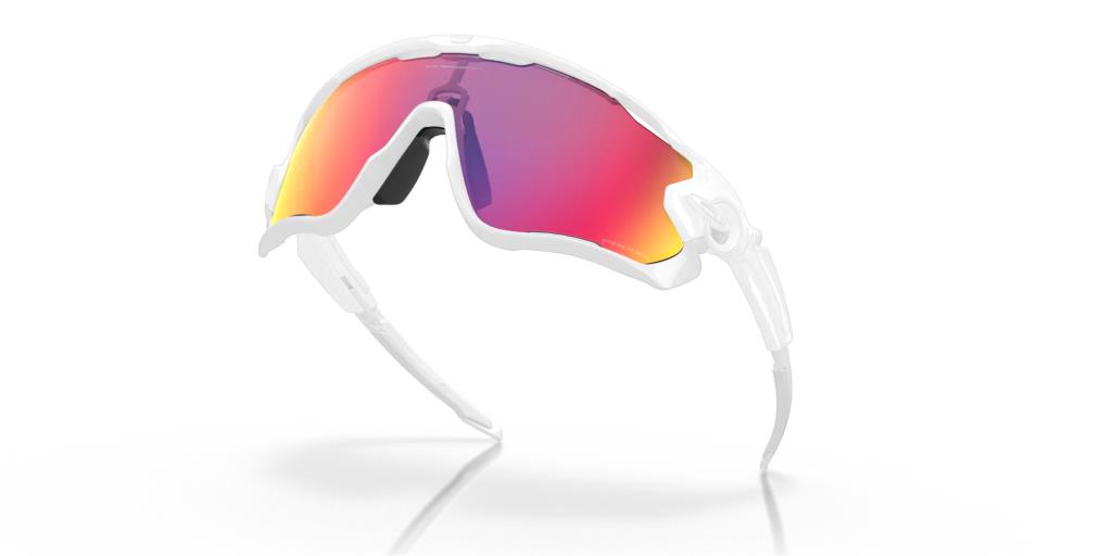 Oakley Jawbreaker Bisiklet Güneş Gözlüğü Polished White Prizm Road