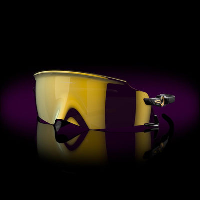 Oakley Kato Cycling Sunglasses Polished Black Prizm 24K 9455M