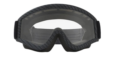 Мотокроссовые очки Oakley L-FRAME MX 700801 с прозрачными линзами из настоящего карбонового волокна
