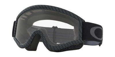 Мотокроссовые очки Oakley L-FRAME MX 700801 с прозрачными линзами из настоящего карбонового волокна