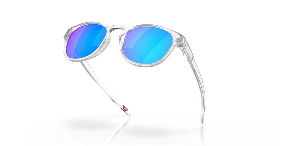 Oakley Latch Güneş Gözlüğü Matte Clear Prizm Sapphire Polarized