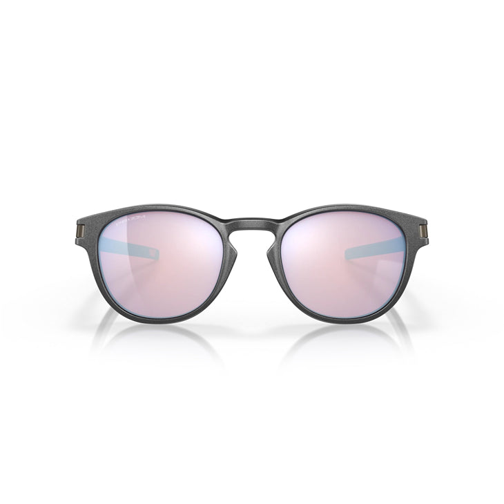 Oakley Latch Sunglasses Steel Prizm Snow Sapphire