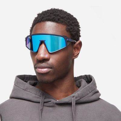 Oakley Latch Panel Sunglasses 940406 Matte Trans Navy Prizm Sapphire