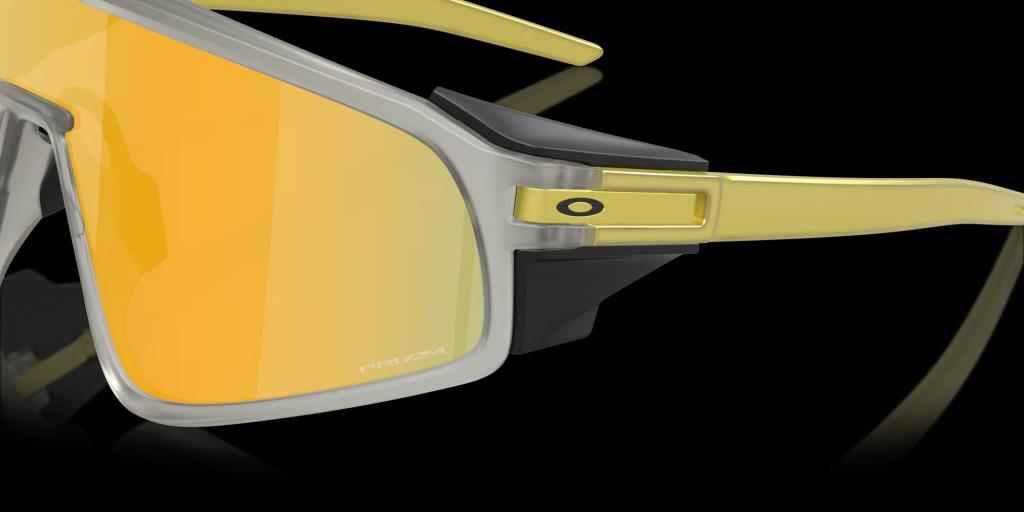 Oakley Latch Panel Sunglasses 940424 Matte Grey Ink Prizm 24K