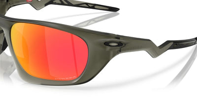 Солнцезащитные очки Oakley Lateralis 943104, матовый оливковый цвет, Prizm Ruby 
