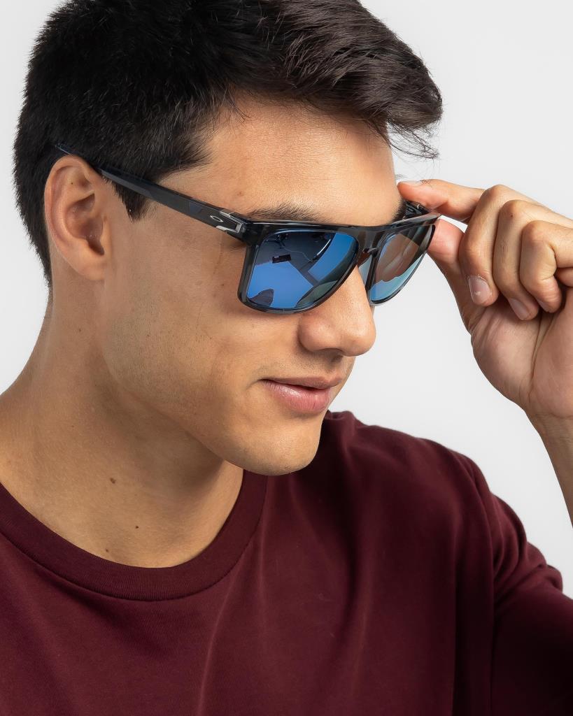 Oakley LeffingWell Sunglasses Matte Black Prizm Sapphire – Uğur
