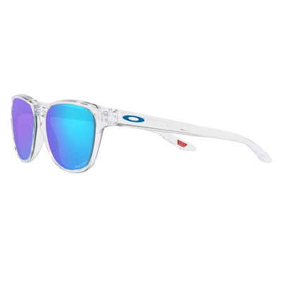 Oakley ManorBurn Sunglasses Polished Clear Prizm Sapphire 947906