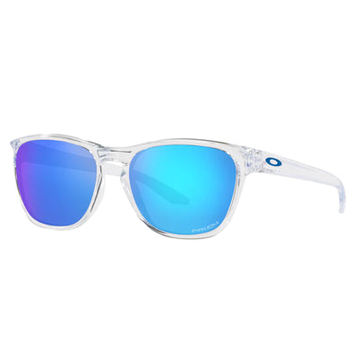 Oakley ManorBurn Sunglasses Polished Clear Prizm Sapphire 947906