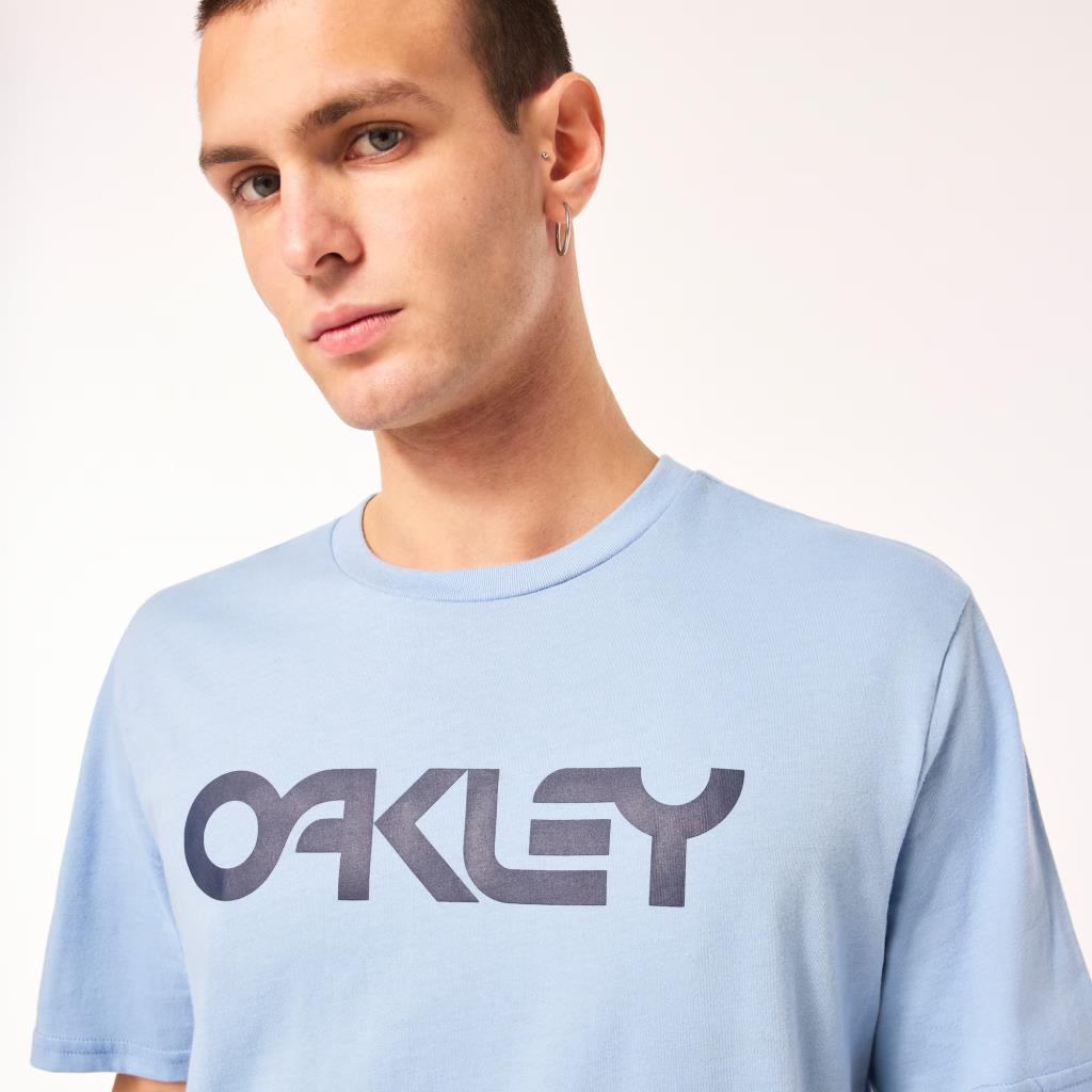 Oakley Mark Tee 2.0 Tişört FOA404011 6EK StoneWash Blue