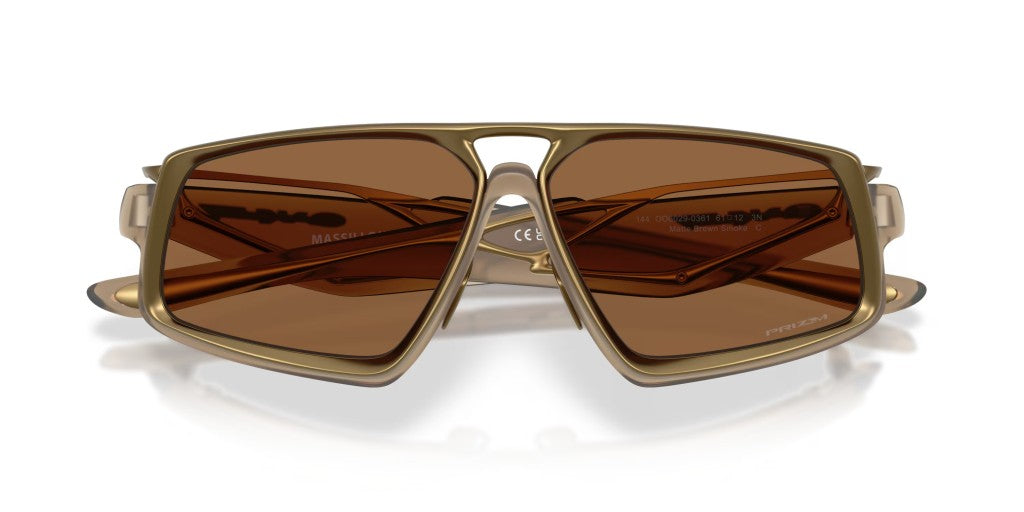 Oakley Massilon Titanyum Güneş Gözlüğü 602903 Matte Brown Smoke Prizm Bronze