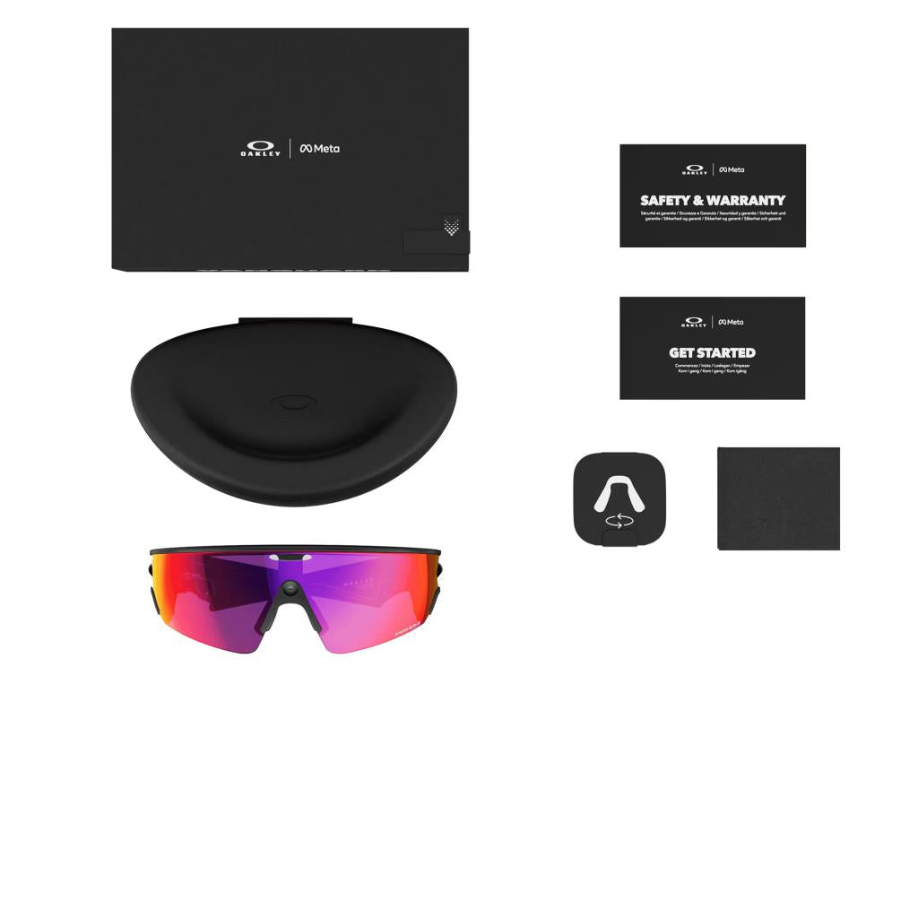 Oakley Meta Vanguard AI Güneş Gözlüğü 80010152 Matte Black Prizm