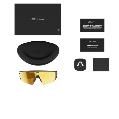 Oakley Meta Vanguard AI Güneş Gözlüğü 80010452 Matte Black Prizm 24K 3005E1E97