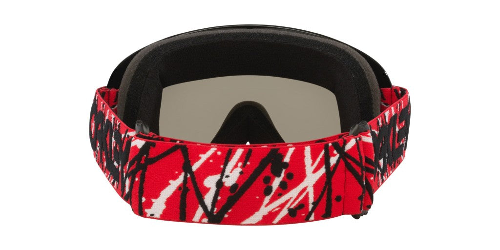 Oakley O Frame MX Goggles MTB Gözlük 702992 Red Eddie Dark Grey