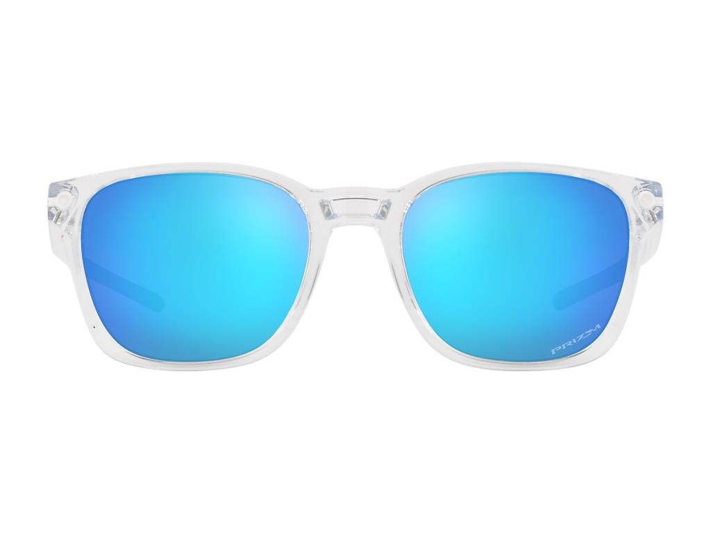 Oakley Ojector Sunglasses Matte Clear Prizm Sapphire