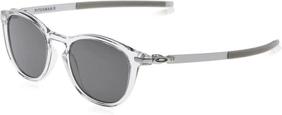 Oakley Pitchman R Sunglasses Polished Clear Prizm Black