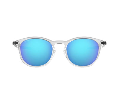 Oakley PITCHMAN R Sunglasses Polished Clear Prizm Sapphire
