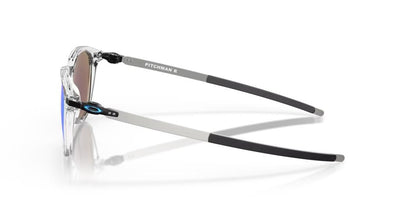 Oakley PITCHMAN R Sunglasses Polished Clear Prizm Sapphire